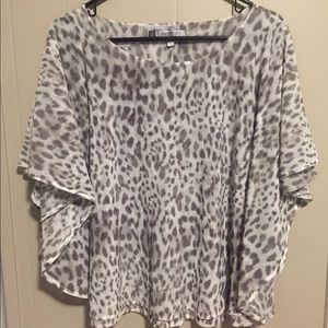 3 for $12.  Jennifer Lopez animal print top. Small